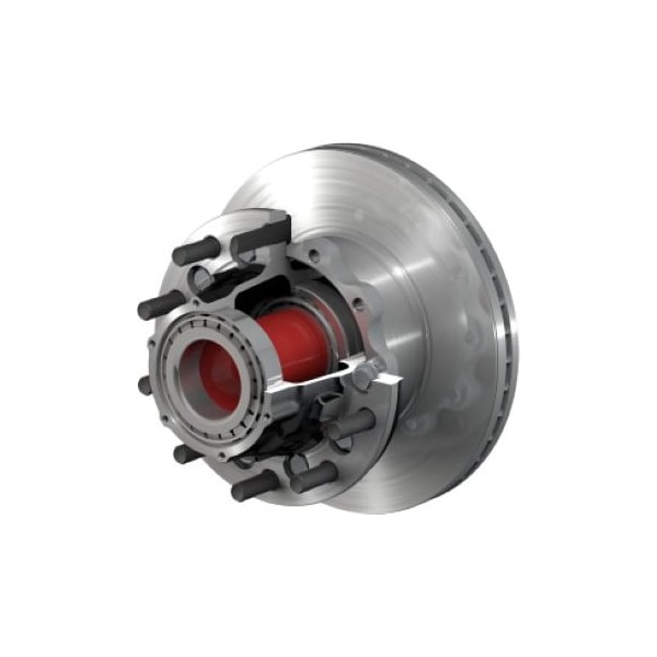 Conmet Drive Axle Hub and Rotor Assembly 10083402 - main